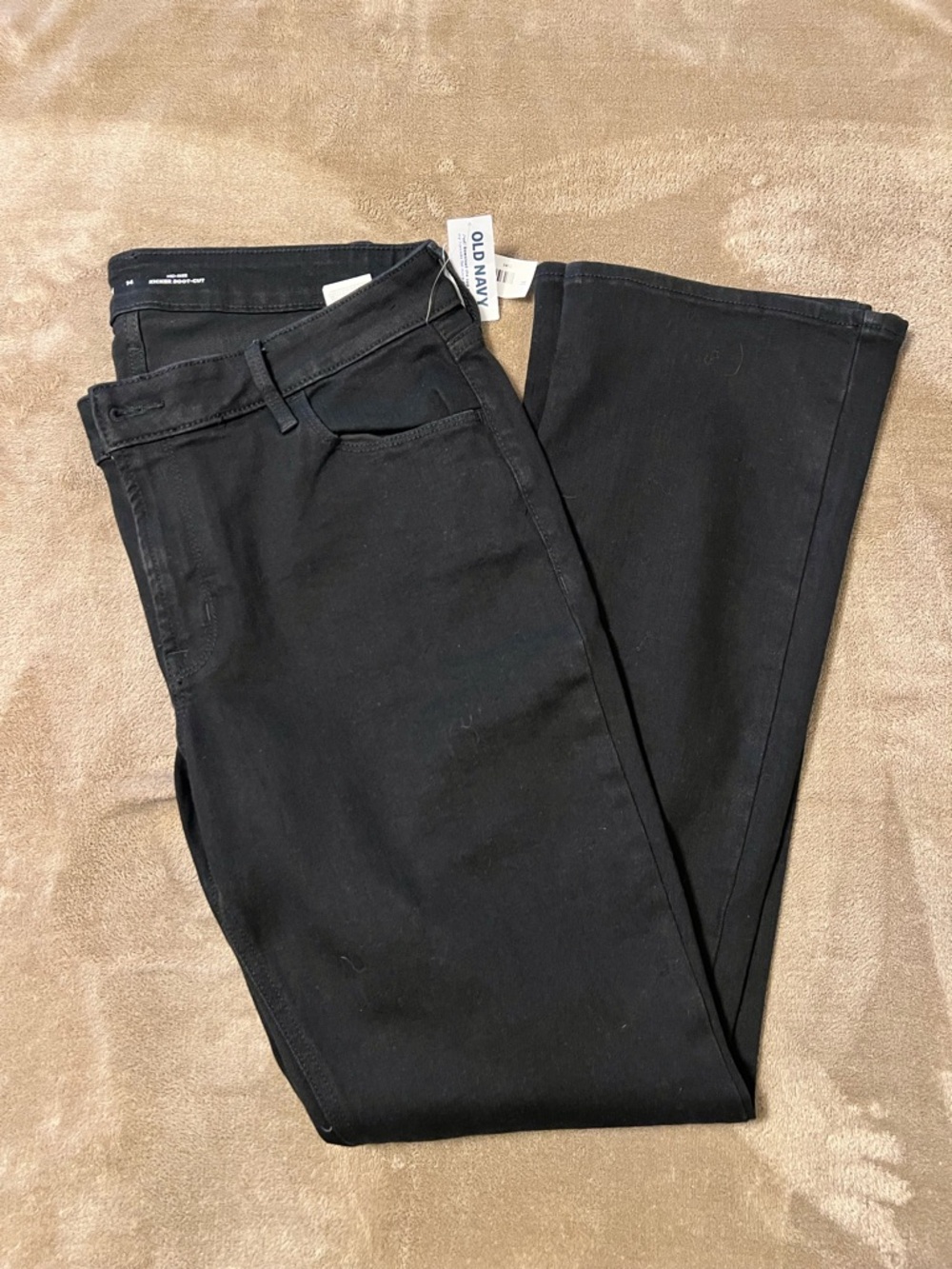 Old Navy Black Boot Cut Jeans